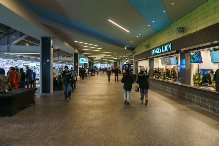 Target Field concourse