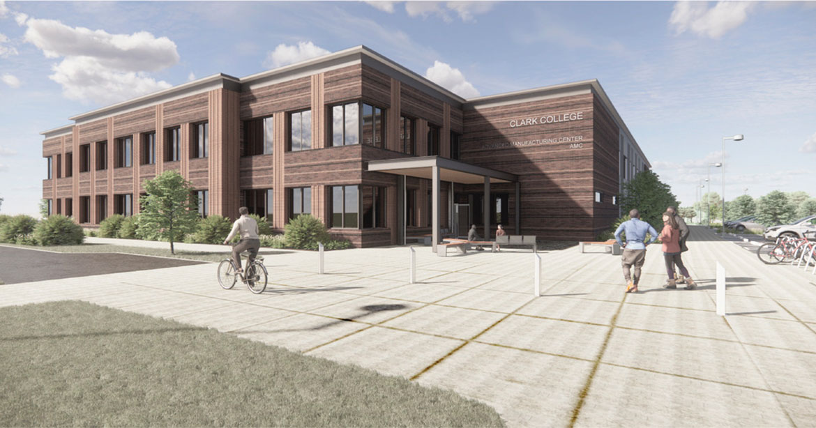 Clark College rendering