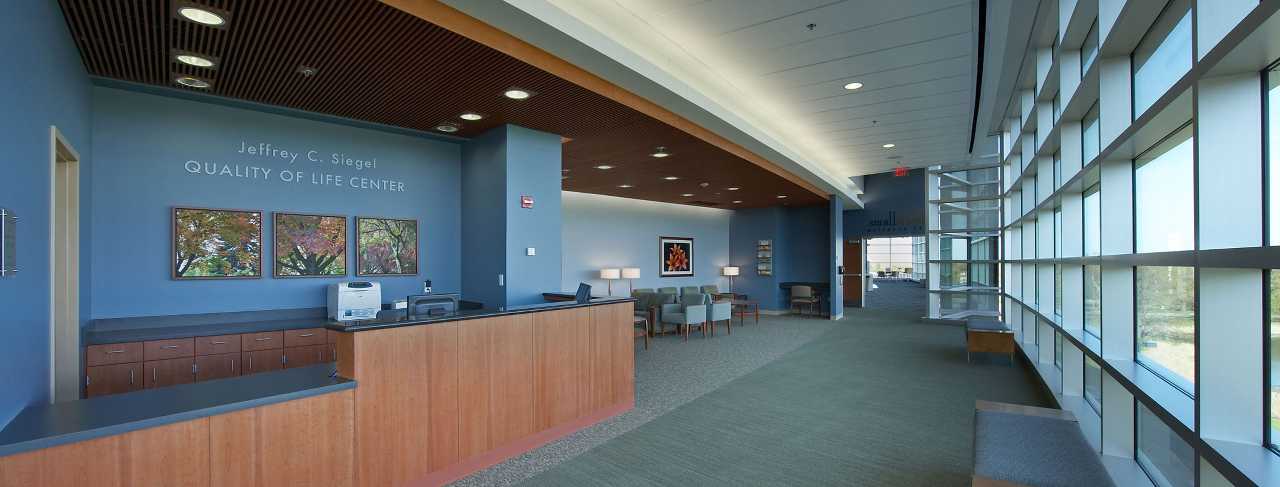 Clinic Reception area