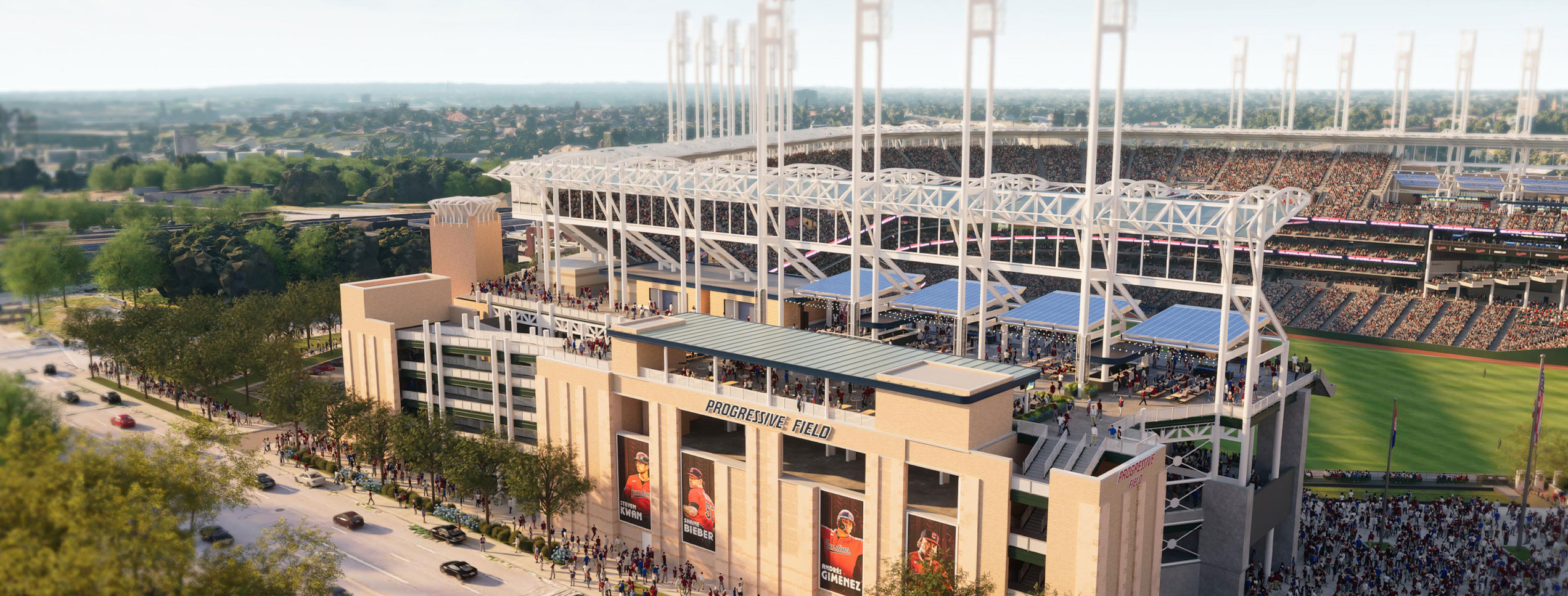 Progressive Field rendering